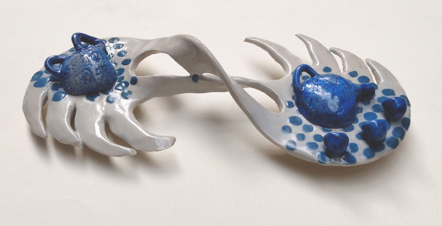 erve Self  / Serve Others, Dreamwork, Healing from shame, ceramic relief sculpture, wall hung, indoor, outdoor