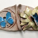 Self as Center of life / Self as Participant in life, Healing  from Shame, ceramic sulpture for wall